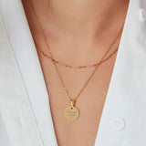 Handwriting Disc Necklace