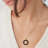 Eternity Halo Necklace