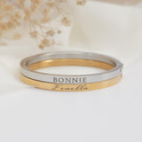 Child's Engraved Clasp Bangle