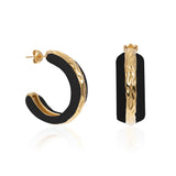 Date Night Enamel Hoops