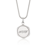 Men's Wax Stamp Necklace