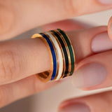 Enamel Stacking Ring