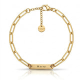Engraved Bar Bracelet (1 bar)