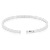 Engraved Bangle With Clasp