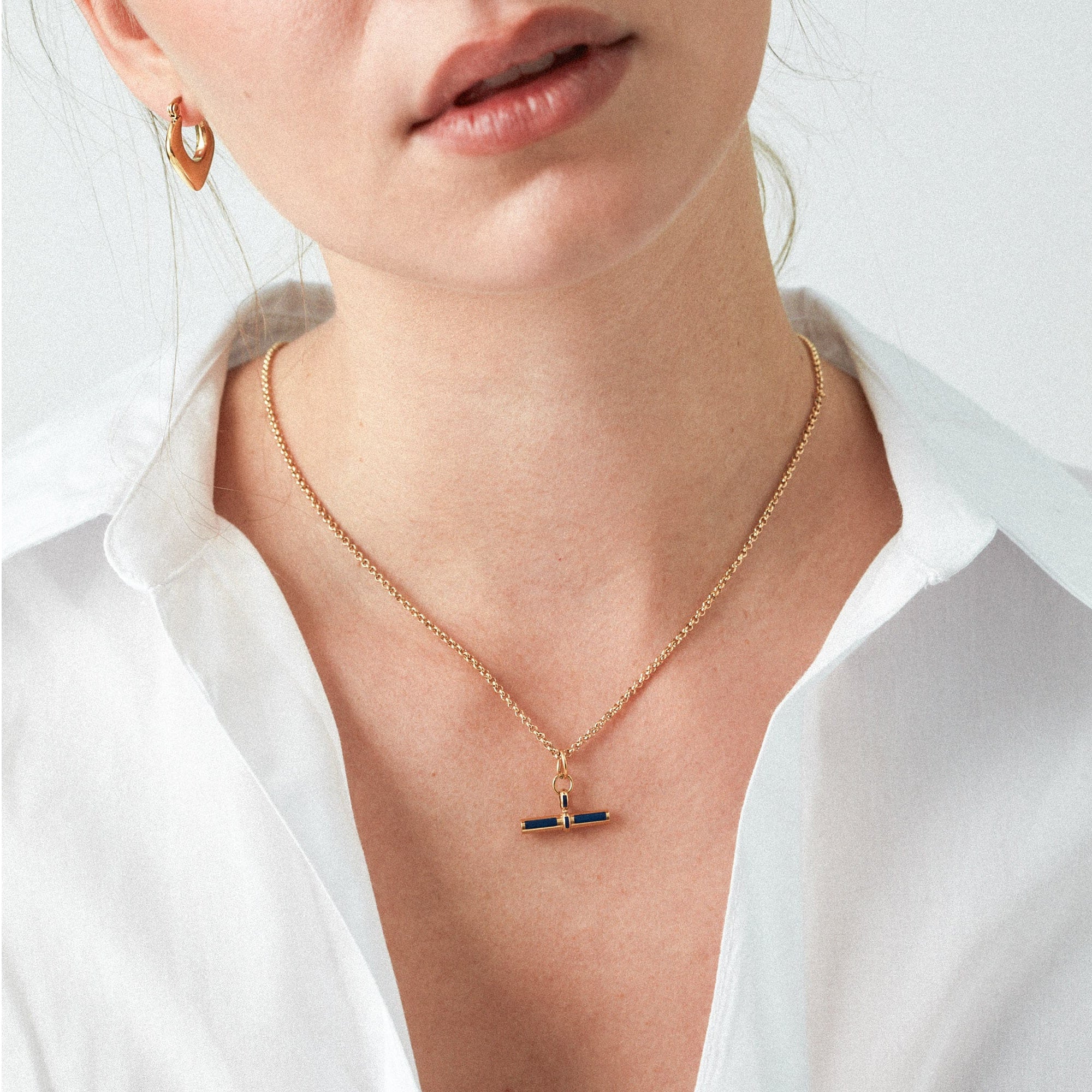 Women's Enamel T-Bar Necklaces PRE-ORDER