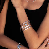 Silver Daisy Charm