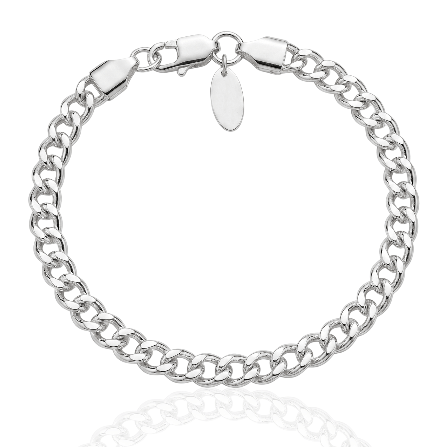 Men's Cuban Bracelet - medium weight