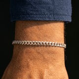 Men's Cuban Bracelet - medium weight