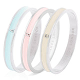 Signature Initial Bangle (Silver)